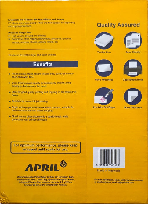 Carta Multiuso Ultima Copy A4 - 80g/m²