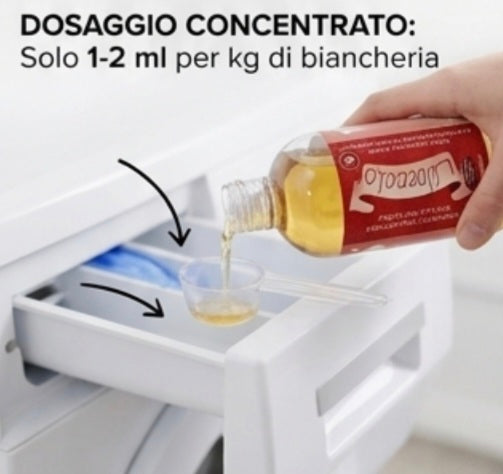 Profuma Biacheria Liquido per Lavatrice (Essenza Concentrata) 500ml