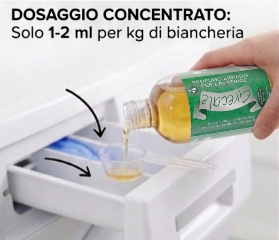 Profuma Biacheria Liquido per Lavatrice (Essenza Concentrata) 500ml