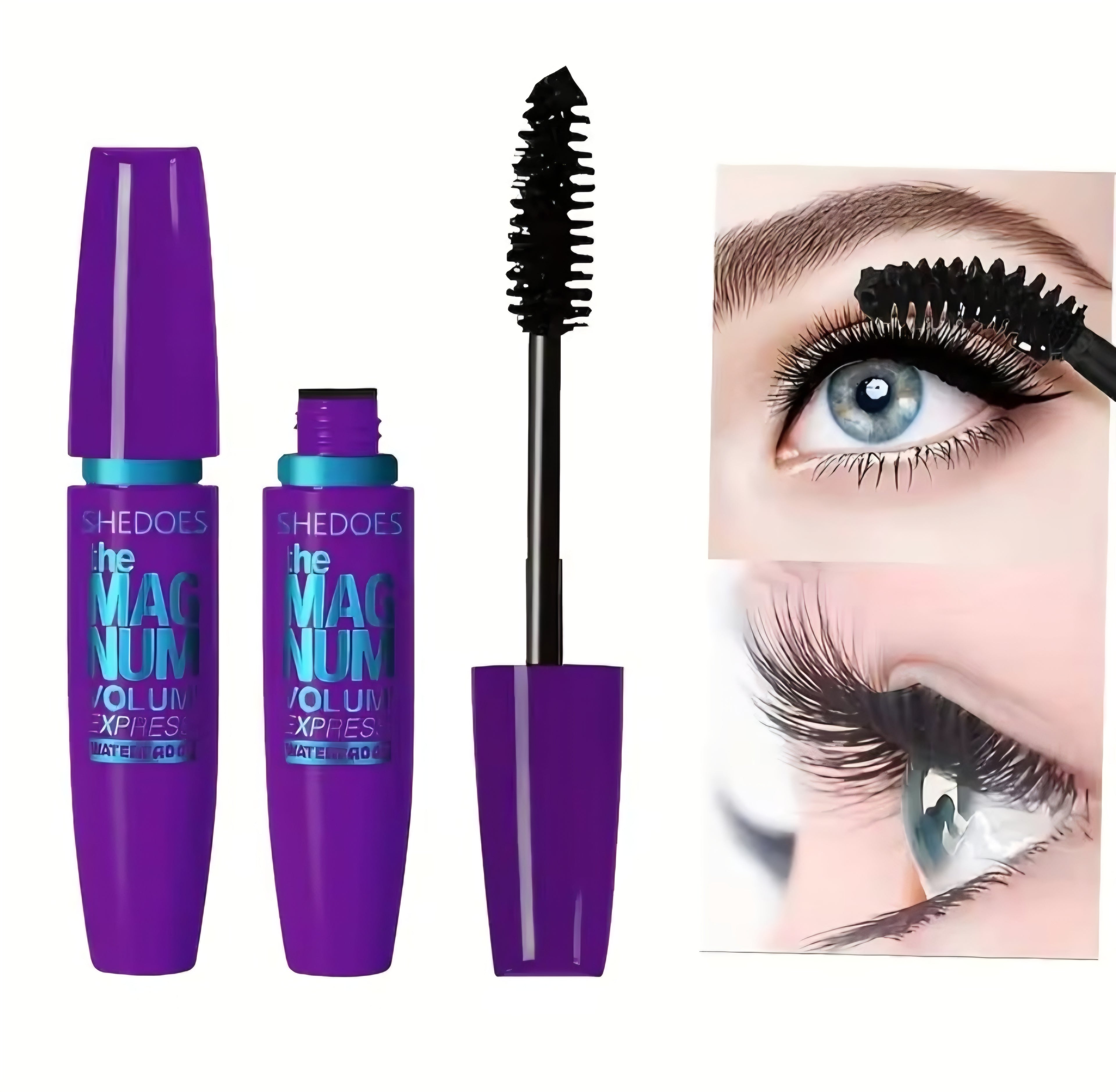 Mascara 4D Thick Lash - Mascara Nero Allungante e Volumizzante - Lunga Durata, Formula Incurvante ed Effetto Ciglia Finte