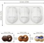 Stampo in Silicone per Frutta 3D Realistica, Stampo Multicavità per Mousse, Dolci al Cucchiaio, Pasticceria Professionale e Cake Design, Antiaderente e Facile da Sformare